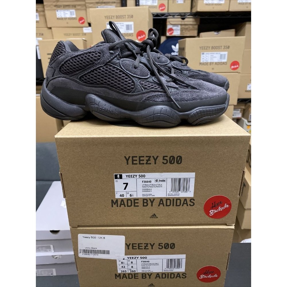 Adidas Yeezy 500 Utility Black Shoes F36640